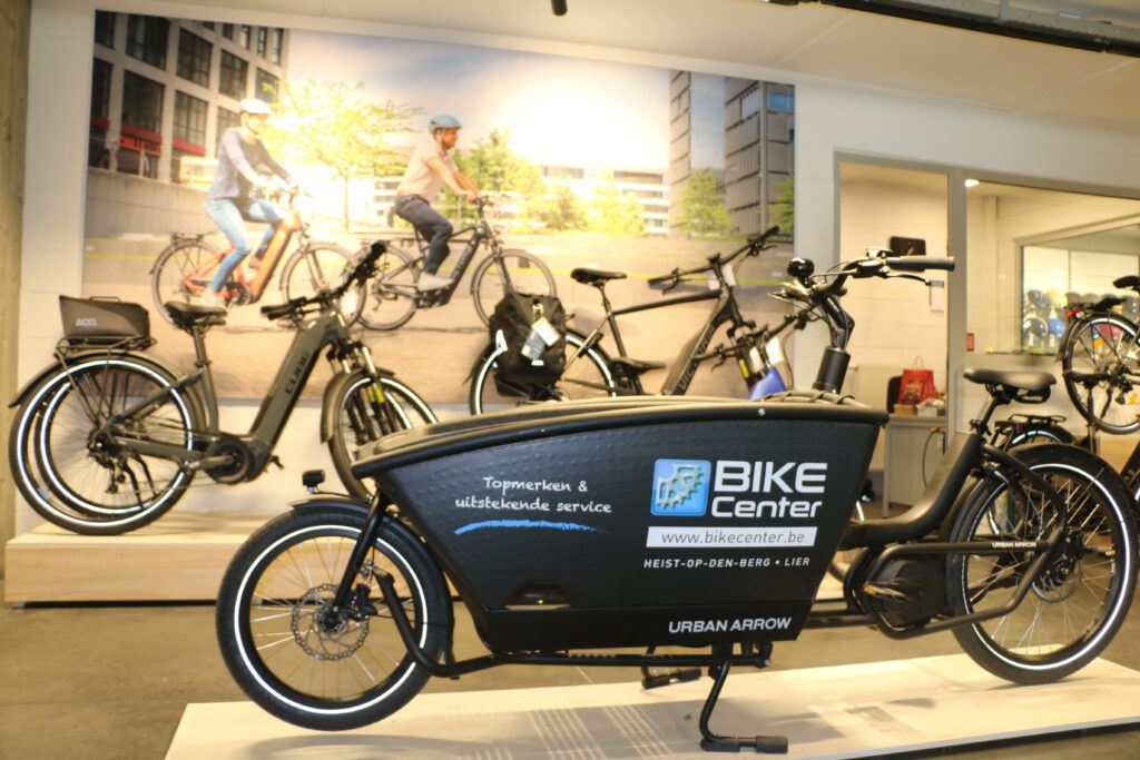 Fietswinkel Bike Center in Heist-op-den-Berg.