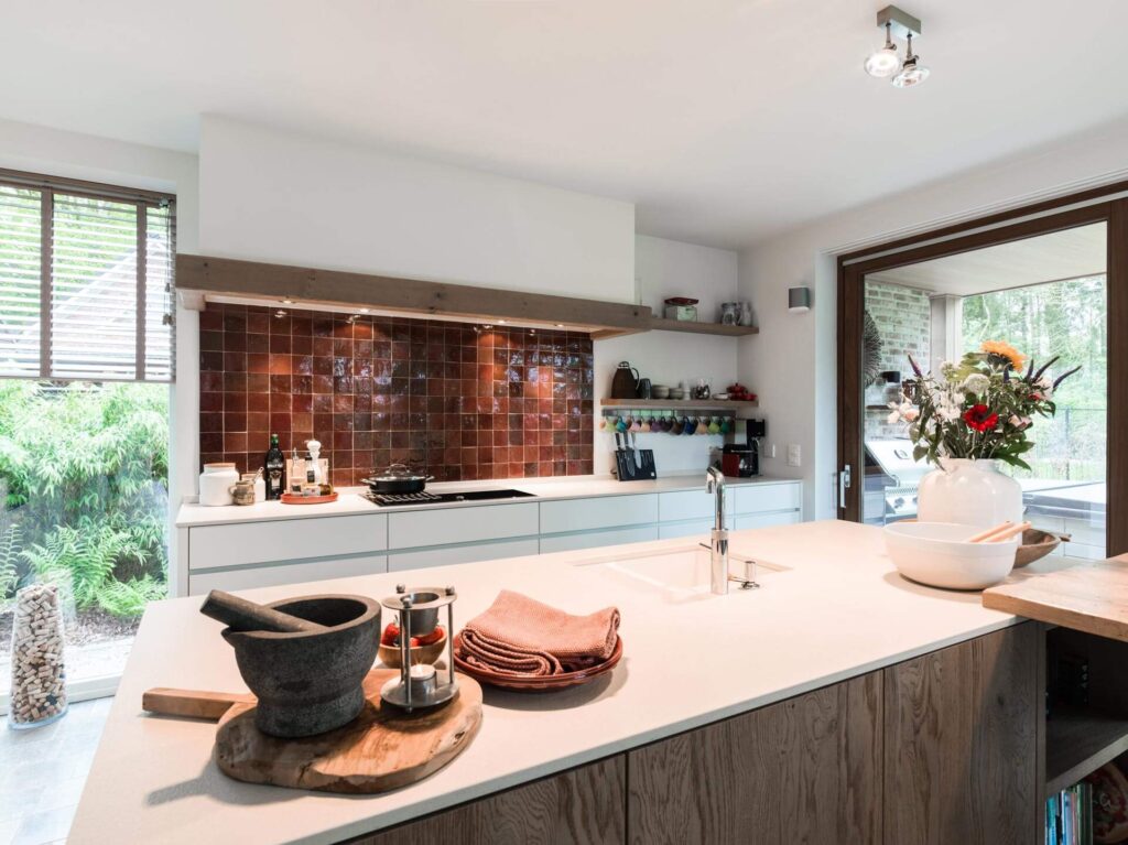 Een foto van een keukens geplaatst door Interieurstudio Hoskens.